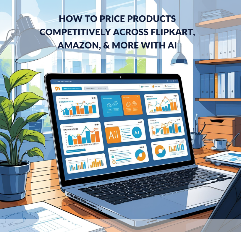 How to Price Products Competitively Across Flipkart, Amazon, & More with AI